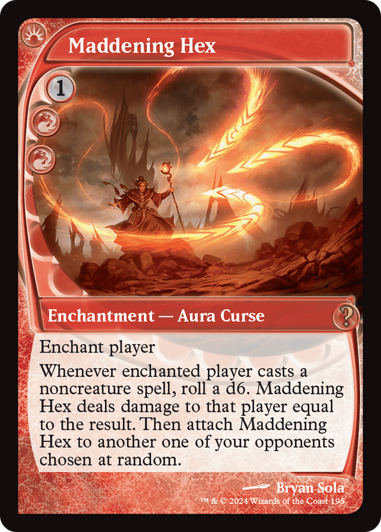 Maddening Hex (Future Sight) [Mystery Booster 2] [Foil]