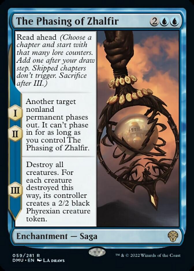 The Phasing of Zhalfir [Dominaria United] [Foil]