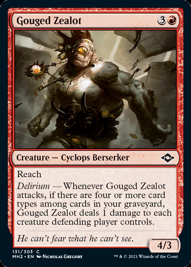 Gouged Zealot [Modern Horizons 2] [Foil]