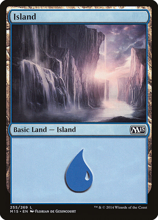 Island (255) [Core Set 2015] [Foil]