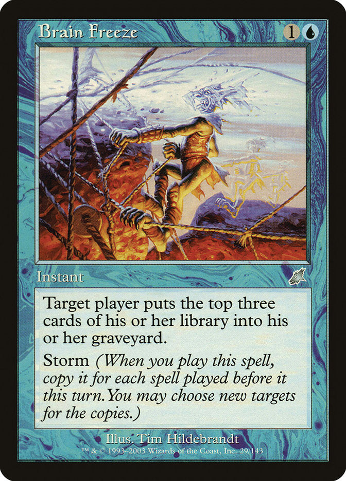 Brain Freeze [Scourge] [Foil]