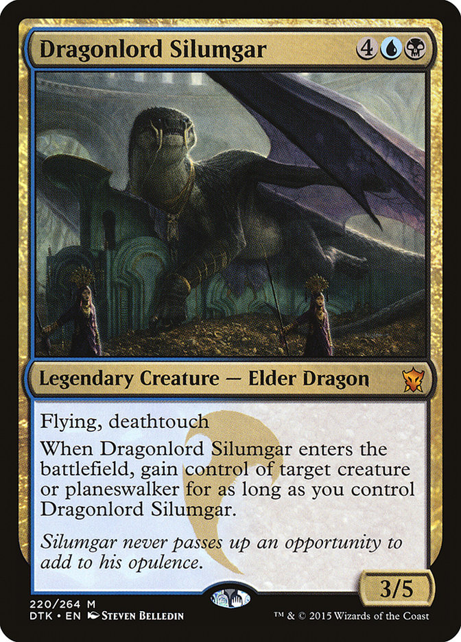 Dragonlord Silumgar [Dragons of Tarkir] [Foil]