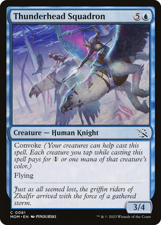 Thunderhead Squadron [March of the Machine] [Foil]