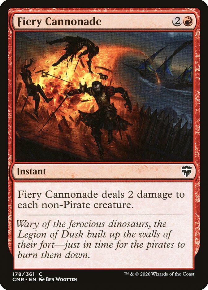 Fiery Cannonade [Commander Legends] [Foil]