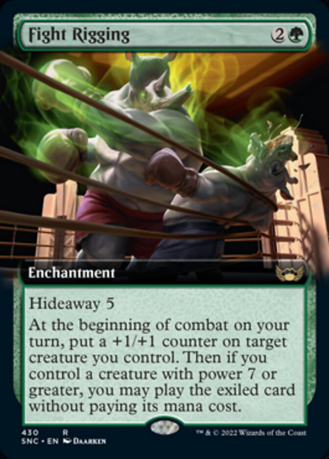 Fight Rigging (Extended Art) [Streets of New Capenna] [Foil]