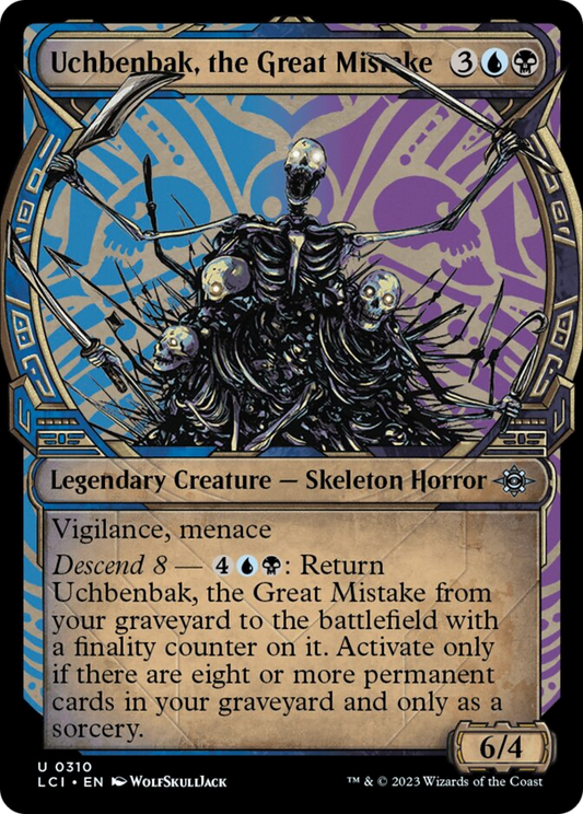 Uchbenbak, the Great Mistake (Showcase) [The Lost Caverns of Ixalan] [Foil]