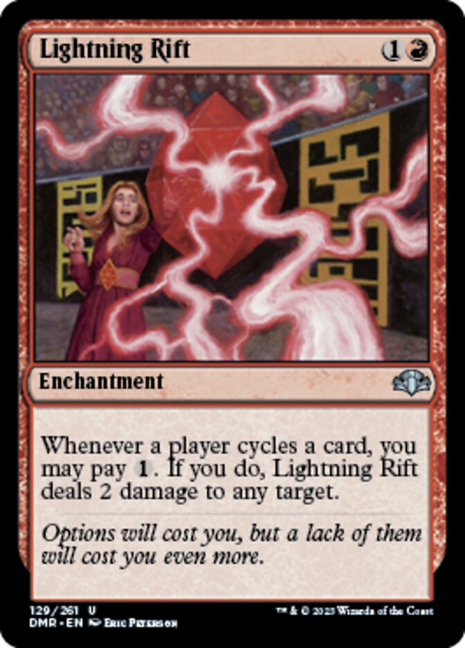 Lightning Rift [Dominaria Remastered] [Foil]