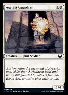 Ageless Guardian [Strixhaven: School of Mages] [Foil]