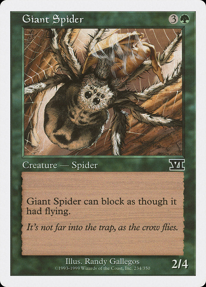 Giant Spider [Sixth Edition]