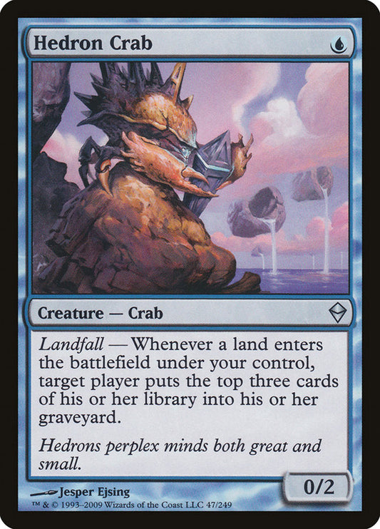 Hedron Crab [Zendikar] [Foil]