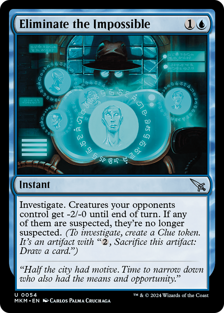 Eliminate the Impossible [Murders at Karlov Manor] [Foil]