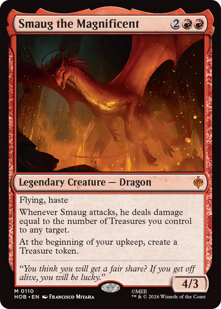 Smaug the Magnificent [The Hobbit] [Foil]
