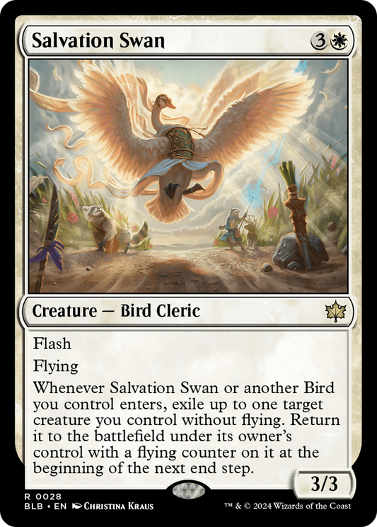 Salvation Swan [Bloomburrow] [Foil]