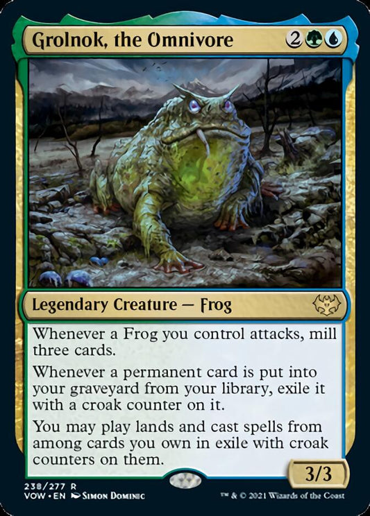 Grolnok, the Omnivore [Innistrad: Crimson Vow] [Foil]