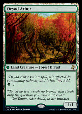 Dryad Arbor [Time Spiral Remastered] [Foil]