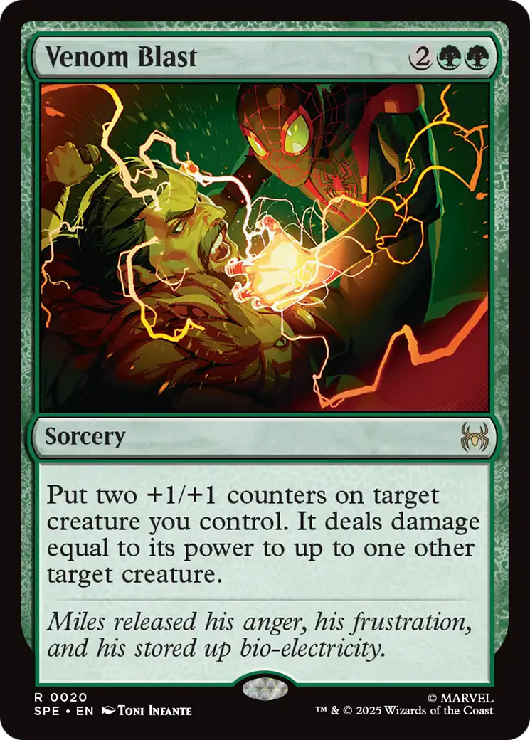 Venom Blast [Marvel's Spider-Man: Eternal-Legal] [Foil]