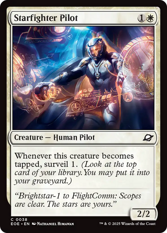 Starfighter Pilot [Edge of Eternities] [Foil]