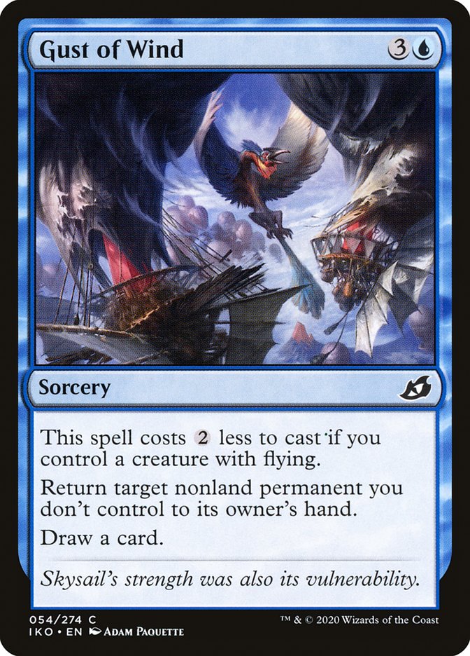 Gust of Wind [Ikoria: Lair of Behemoths] [Foil]