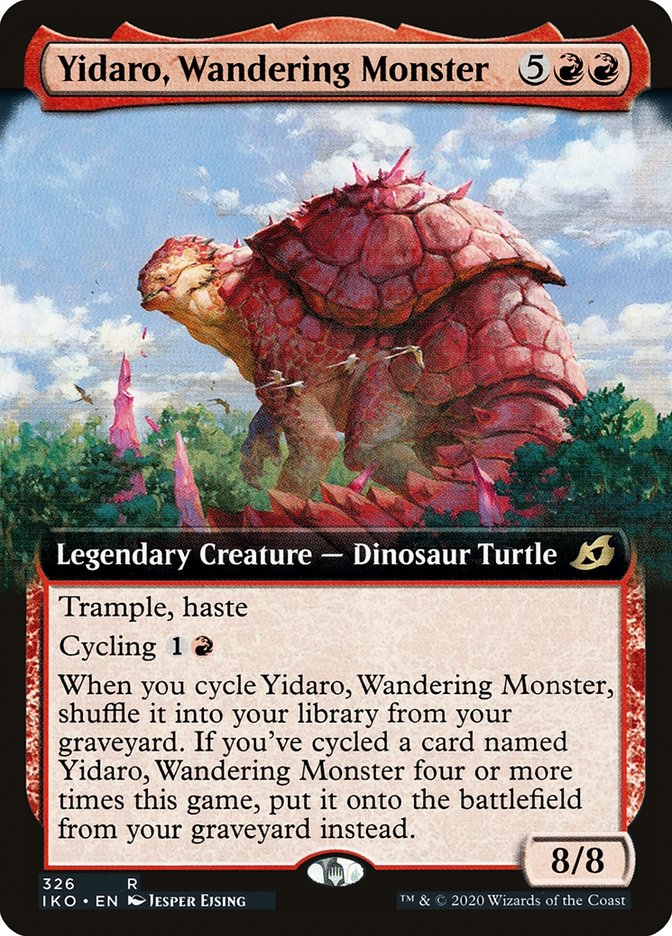 Yidaro, Wandering Monster (Extended Art) [Ikoria: Lair of Behemoths] [Foil]