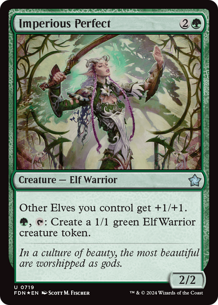 Imperious Perfect [Foundations] [Foil]