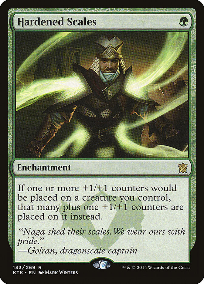 Hardened Scales [Khans of Tarkir] [Foil]