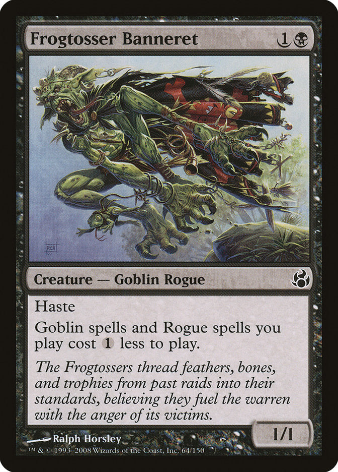Frogtosser Banneret [Morningtide] [Foil]
