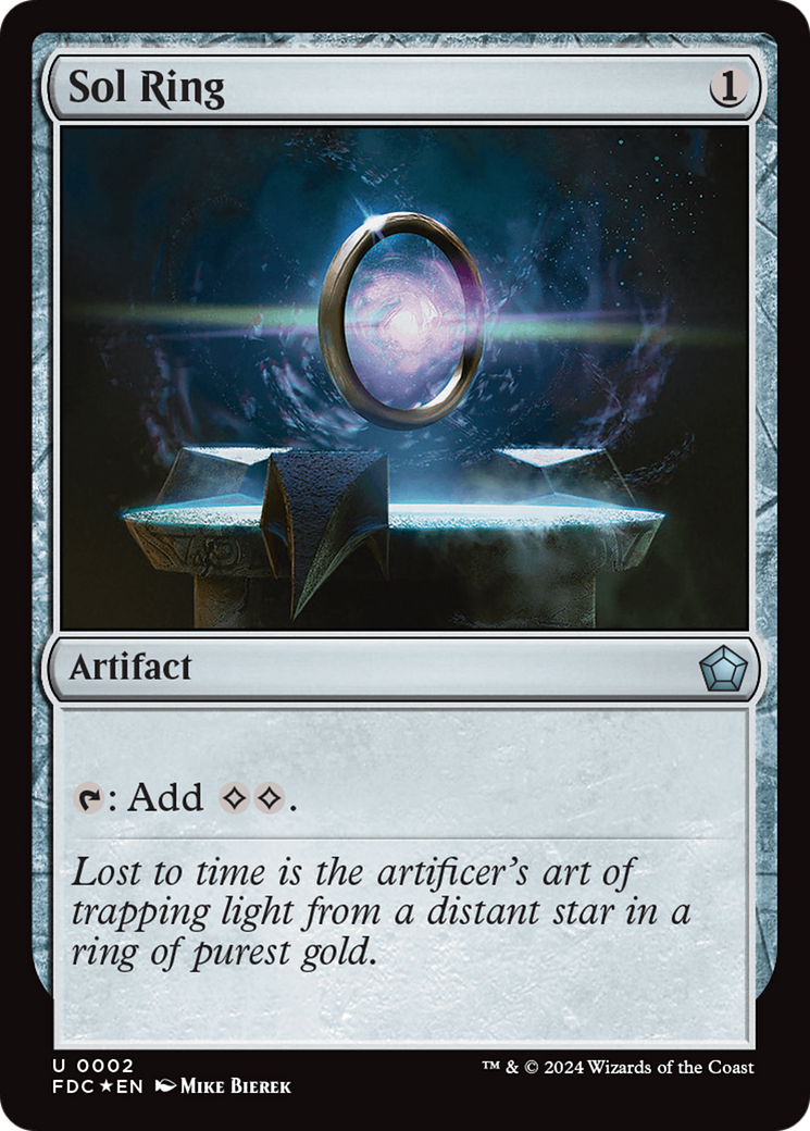 Sol Ring [Foundations] [Foil]
