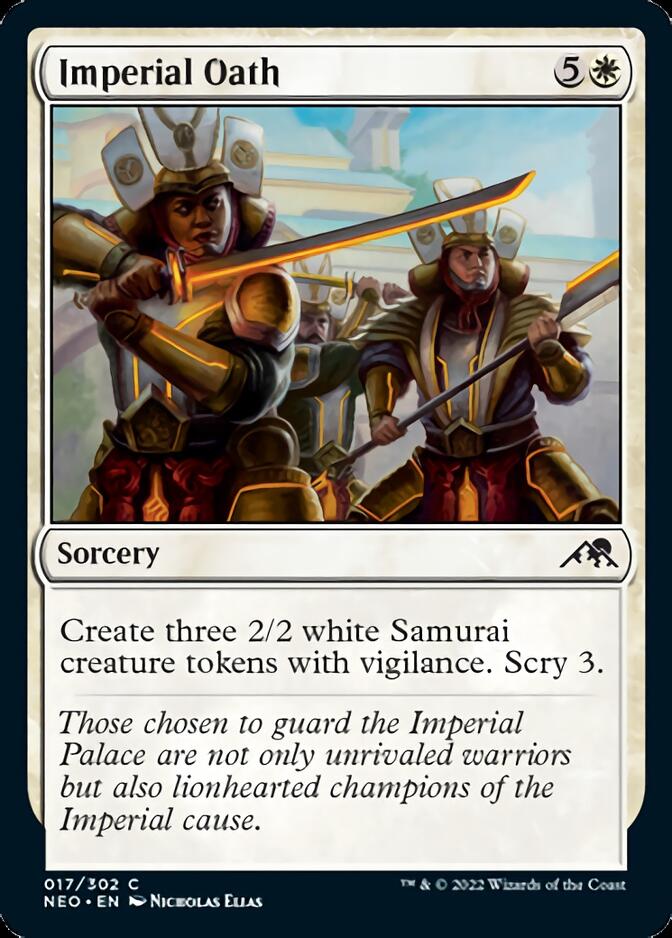 Imperial Oath [Kamigawa: Neon Dynasty] [Foil]