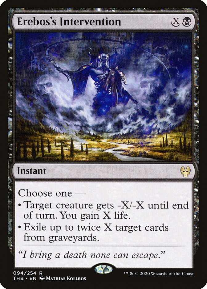 Erebos's Intervention [Theros Beyond Death] [Foil]