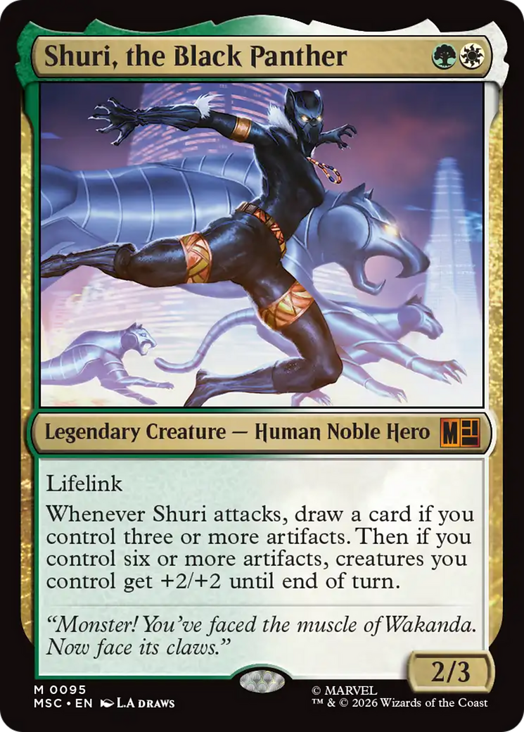 Shuri, the Black Panther [Marvel Super Heroes Commander]