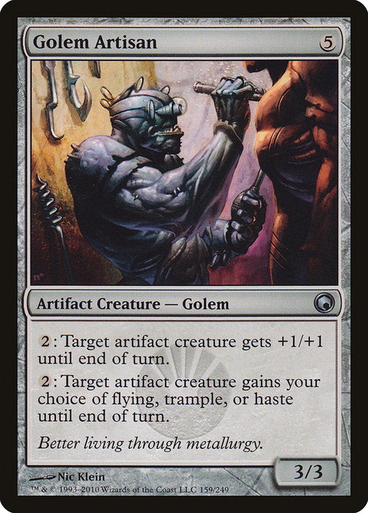 Golem Artisan [Scars of Mirrodin] [Foil]