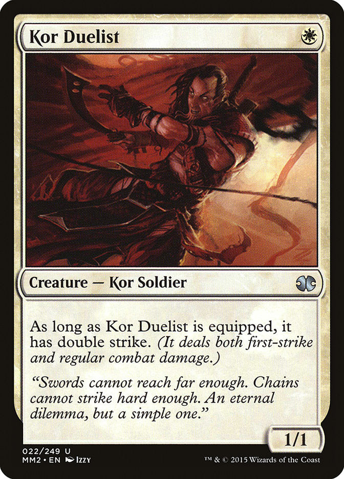 Kor Duelist [Modern Masters 2015] [Foil]