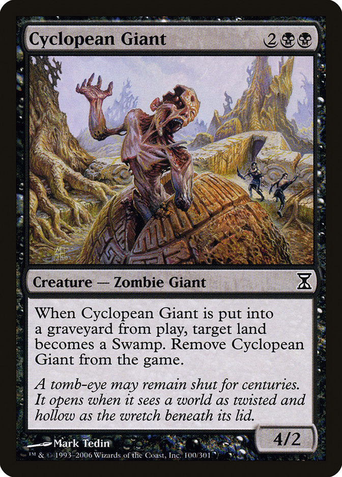 Cyclopean Giant [Time Spiral] [Foil]