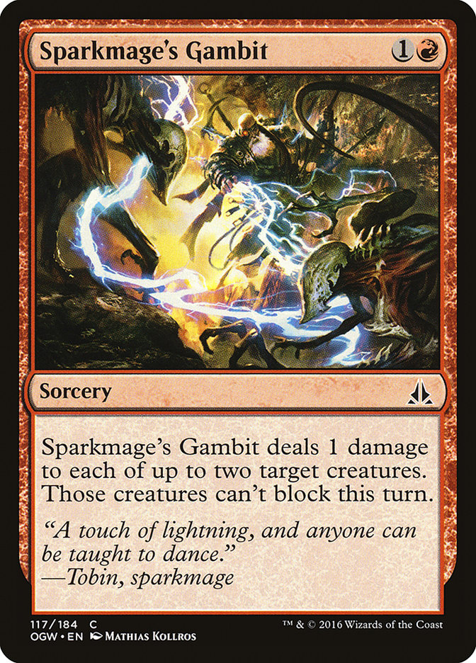 Sparkmage's Gambit [Oath of the Gatewatch] [Foil]