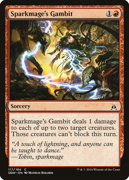 Sparkmage's Gambit [Oath of the Gatewatch] [Foil]