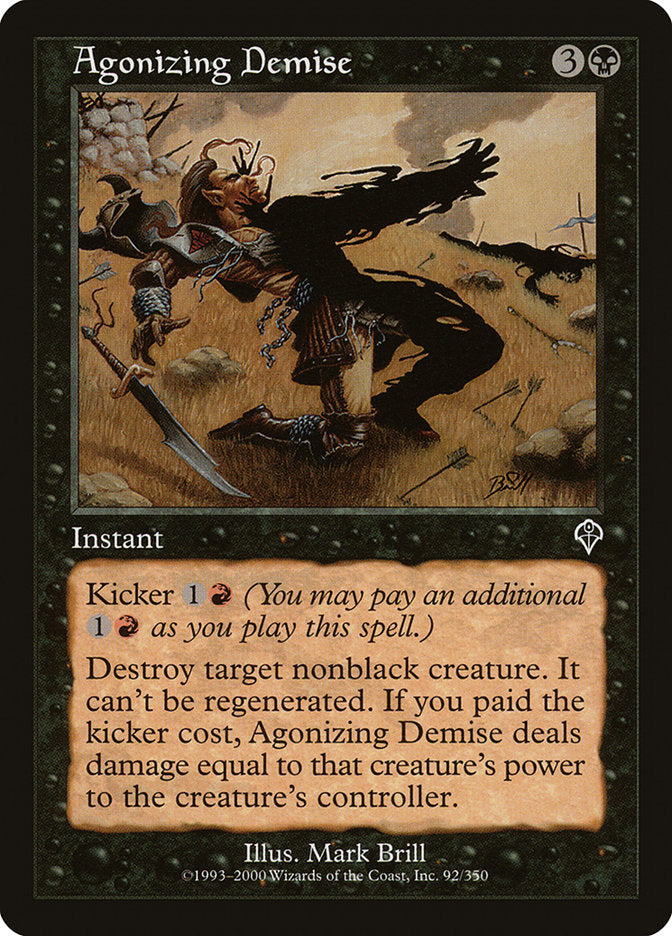 Agonizing Demise [Invasion] [Foil]