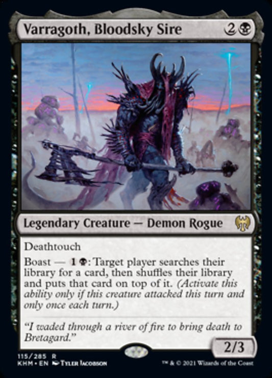 Varragoth, Bloodsky Sire [Kaldheim] [Foil]