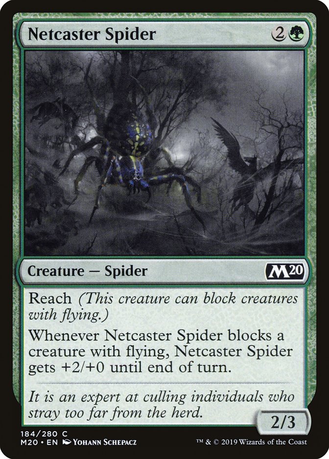 Netcaster Spider [Core Set 2020] [Foil]