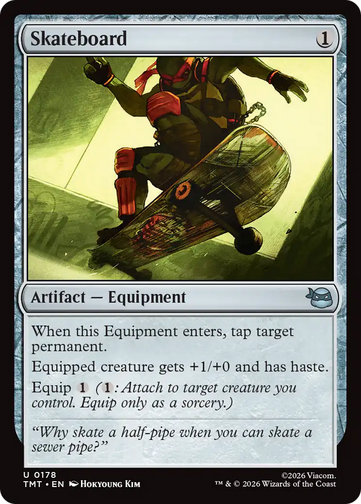 Skateboard [Teenage Mutant Ninja Turtles] [Foil]