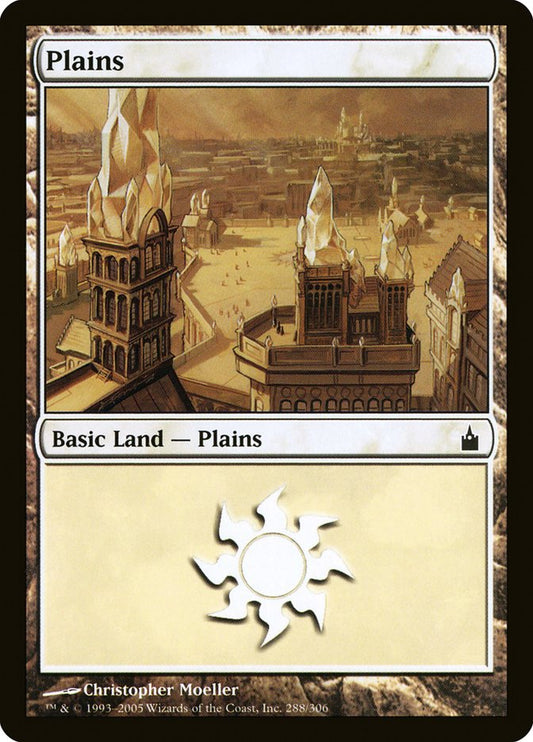 Plains (288) [Ravnica: City of Guilds] [Foil]