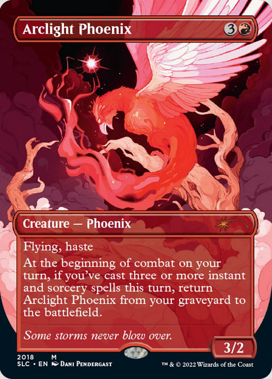 Arclight Phoenix (Borderless) [Secret Lair Countdown Kit] [Foil]
