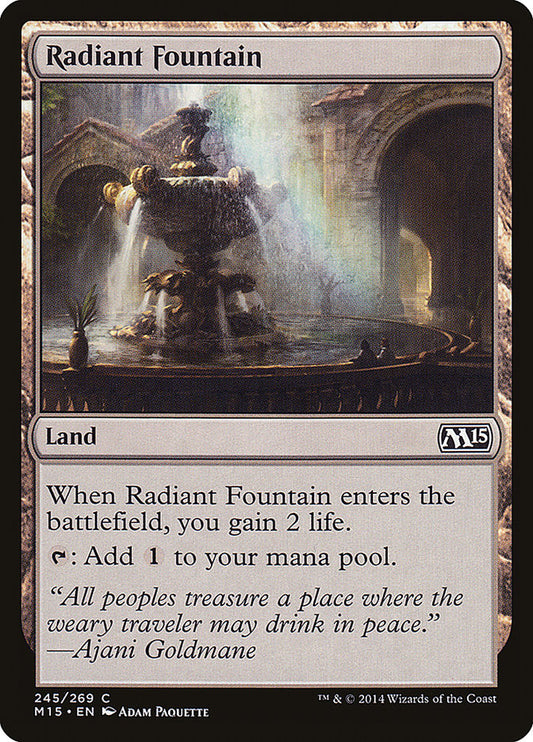 Radiant Fountain [Core Set 2015]