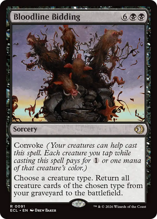 Bloodline Bidding [Lorwyn Eclipsed] [Foil]