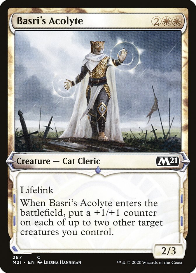 Basri's Acolyte (Showcase) [Core Set 2021] [Foil]