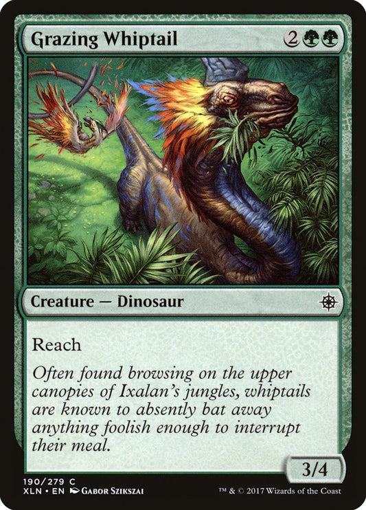 Grazing Whiptail [Ixalan] [Foil]