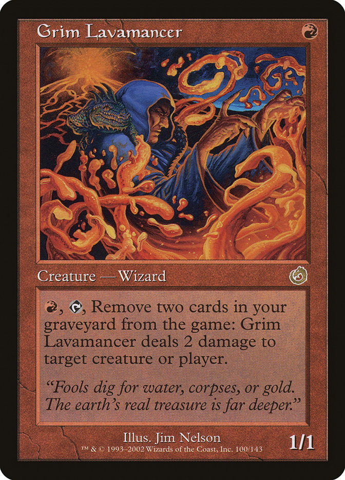 Grim Lavamancer [Torment] [Foil]