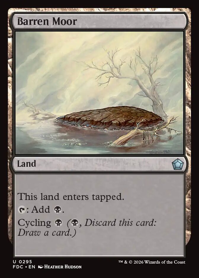 Barren Moor [Foundations Commander]