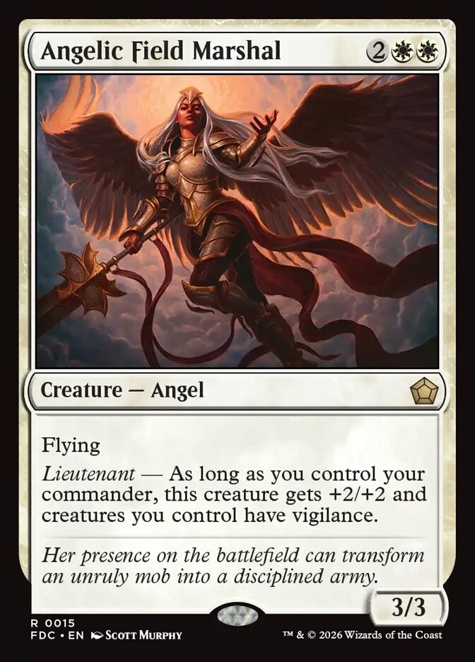 Angelic Field Marshal [Foundations Commander]