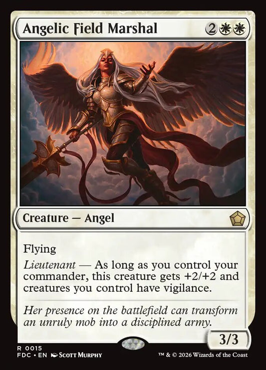 Angelic Field Marshal [Foundations Commander]