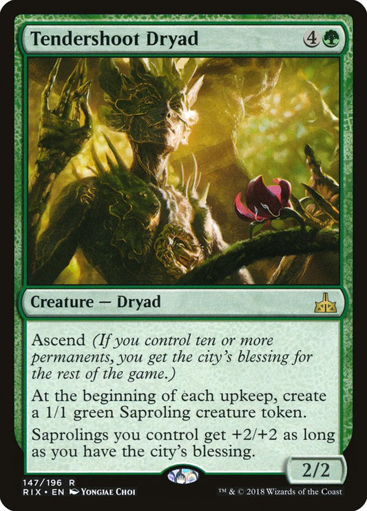Tendershoot Dryad [Rivals of Ixalan] [Foil]